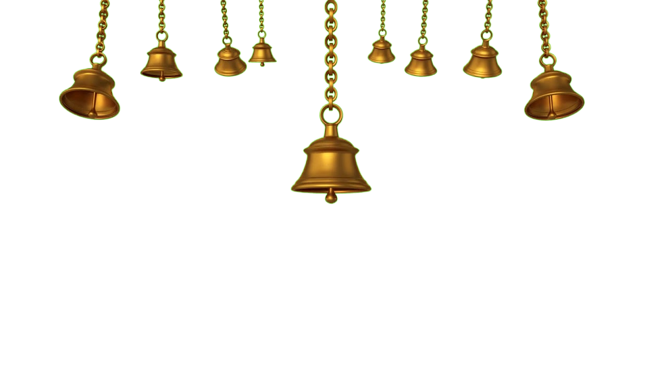 Mandir Bell HD png