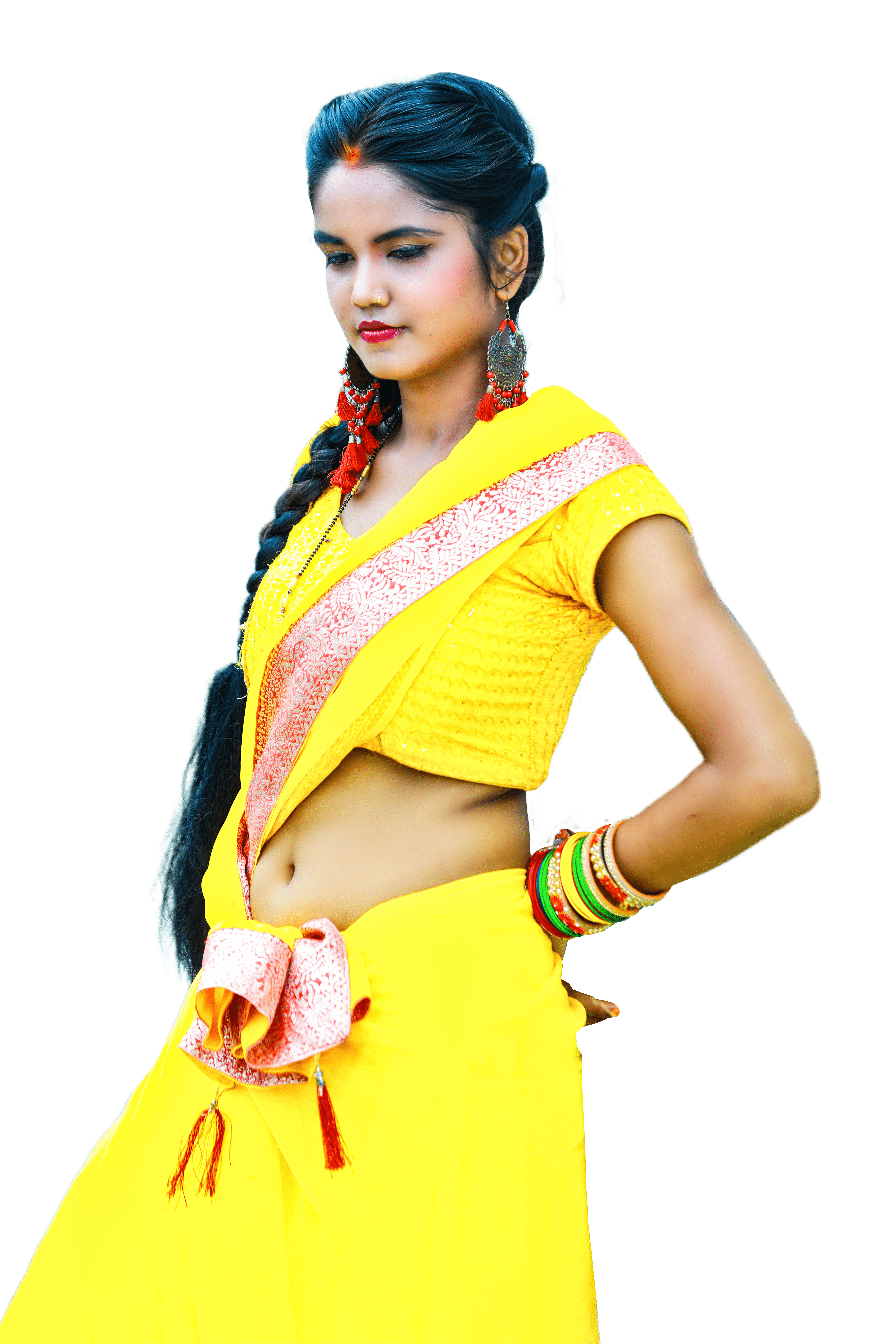 Bhojpuri Female Modal Woman Hd Png (3)