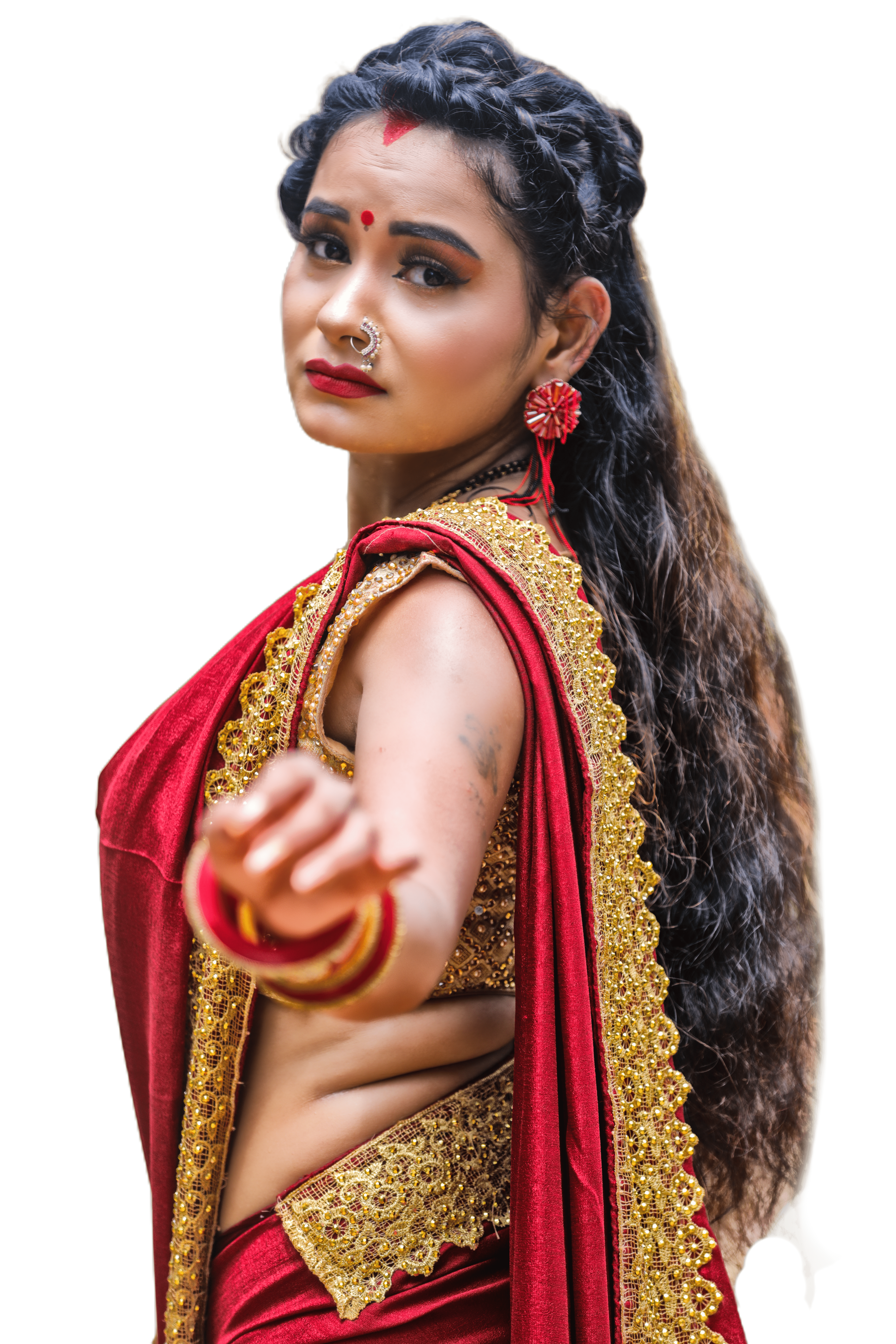 Bhojpuri Female Modal Woman Hd Png (4)