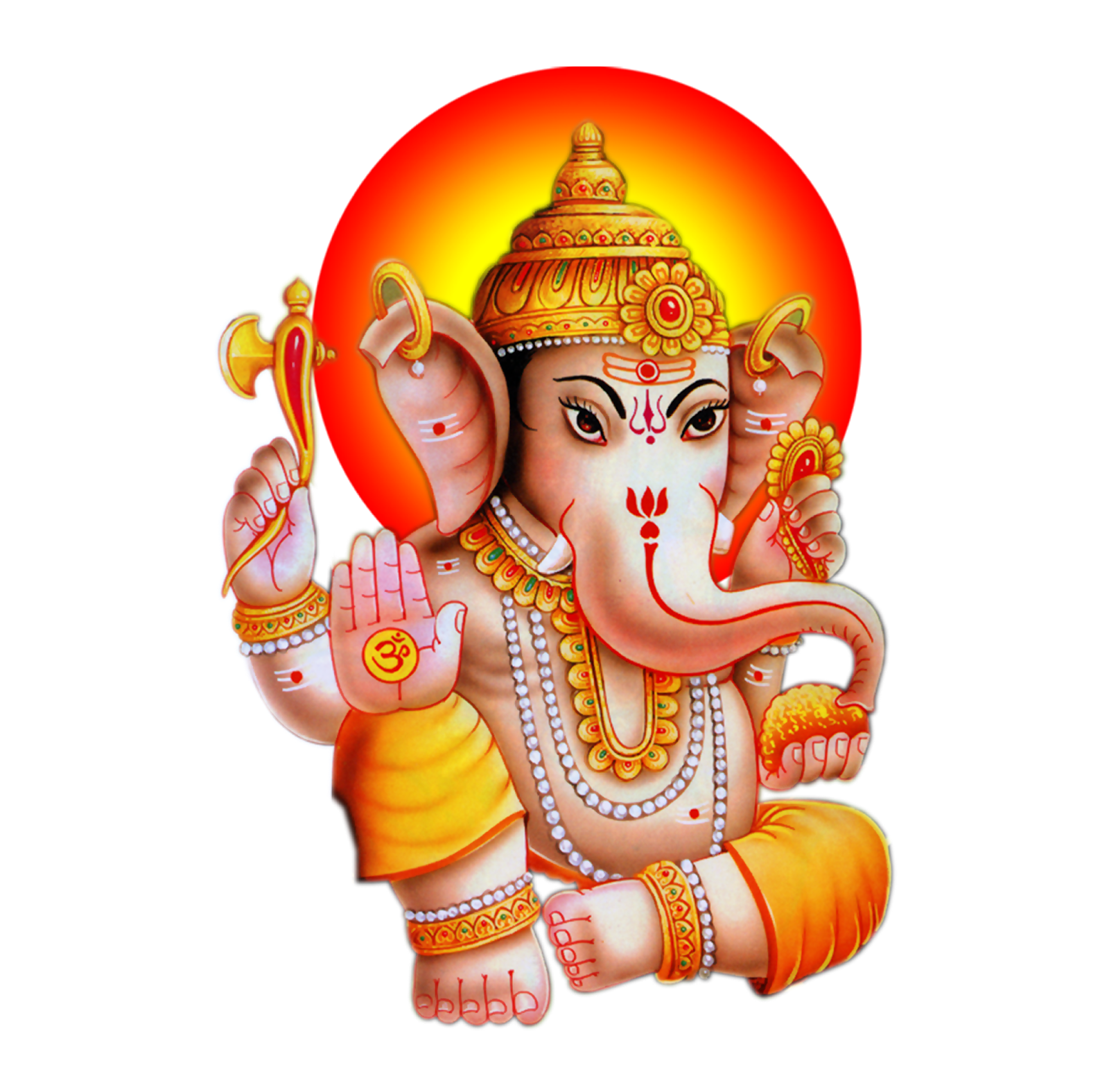 Ganesh Ji HD Png Image (1)