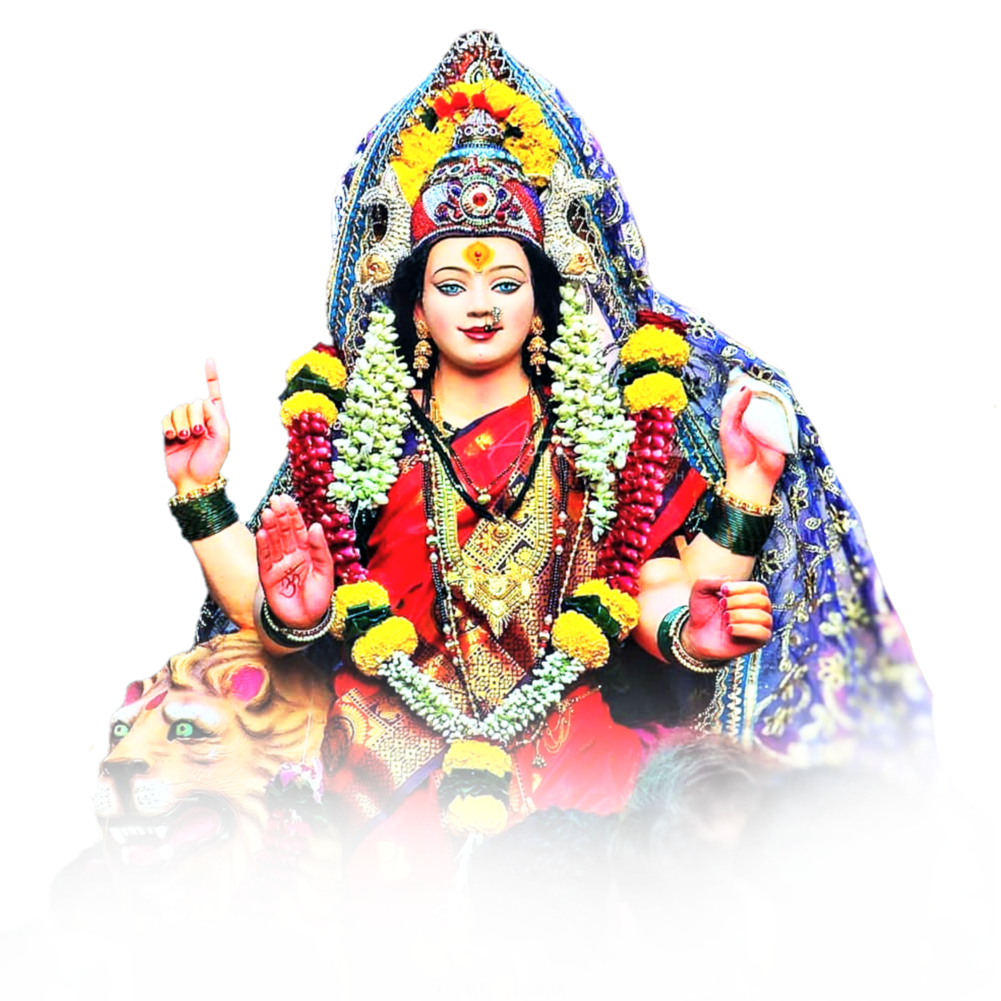Durga Mata Hd Png Image Navratri Special (19)