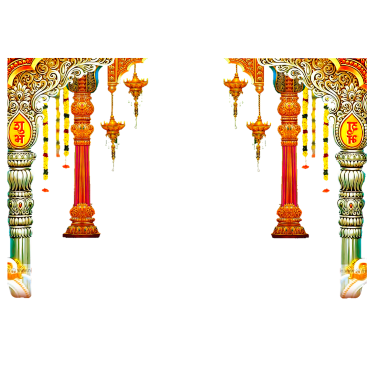 Temple Border And Corner Png (7)