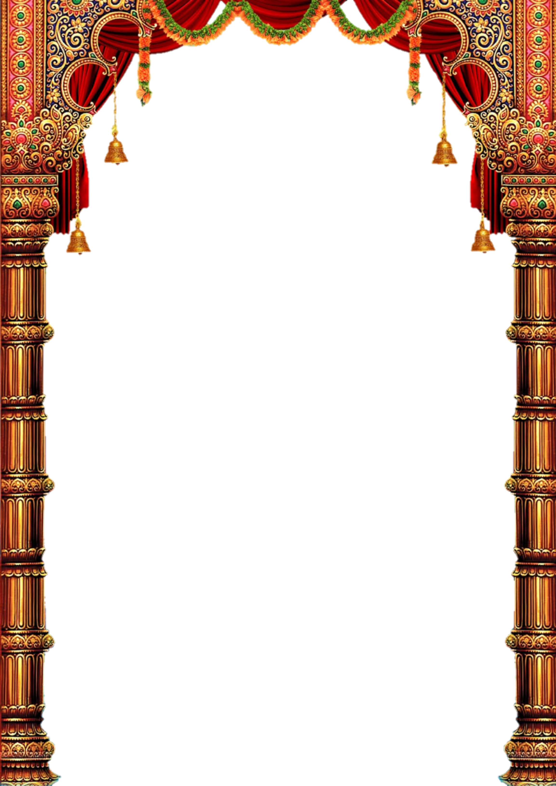 Temple Border And Corner Png (8)