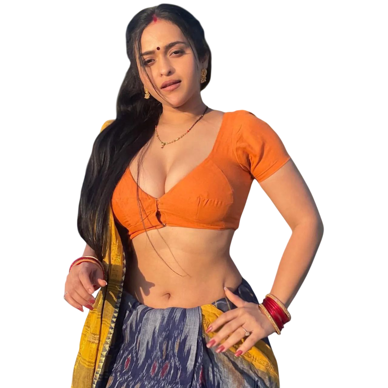 Hot Bhojpuri Modal HD Png Image (7)