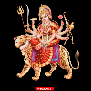 Durga Mata Hd Png Image Navratri Special (18)