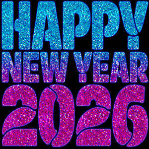 Happy New Year 2026 PNG design