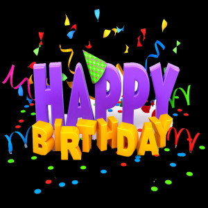 Happy Birthday PNG Text HD
