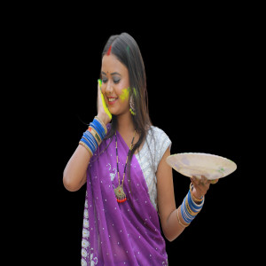 Bhojpuri Modal With Color And Pichkari (4)